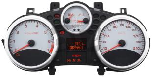 Peugeot, Kombiinstrument & display, 206+ Kombiinstrument