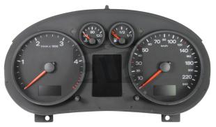 Audi, Kombiinstrument & display, A2 (8Z) Kombiinstrument