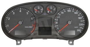 Audi, Kombiinstrument & display, A3 (8L) Kombiintrument