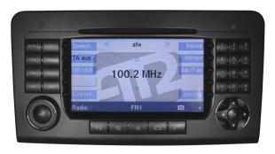 Mercedes-Benz, CD / Navigation / Radio, Head Unit / Navigationsenhet Comand APS NTG2