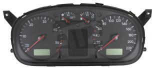 VW (Volkswagen), Kombiinstrument & display, T4 Facelift (7D0, från 1999) Kombiinstrument