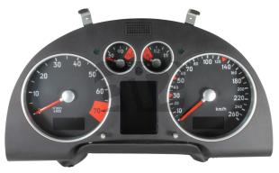 Audi, Kombiinstrument & display, TT (8N) Kombiinstrument