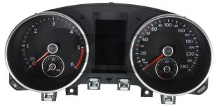 VW (Volkswagen), Kombiinstrument & display, VW Golf VI (5K0) kombiinstrument